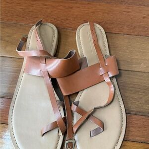 ASOS Brown Strappy Sandals